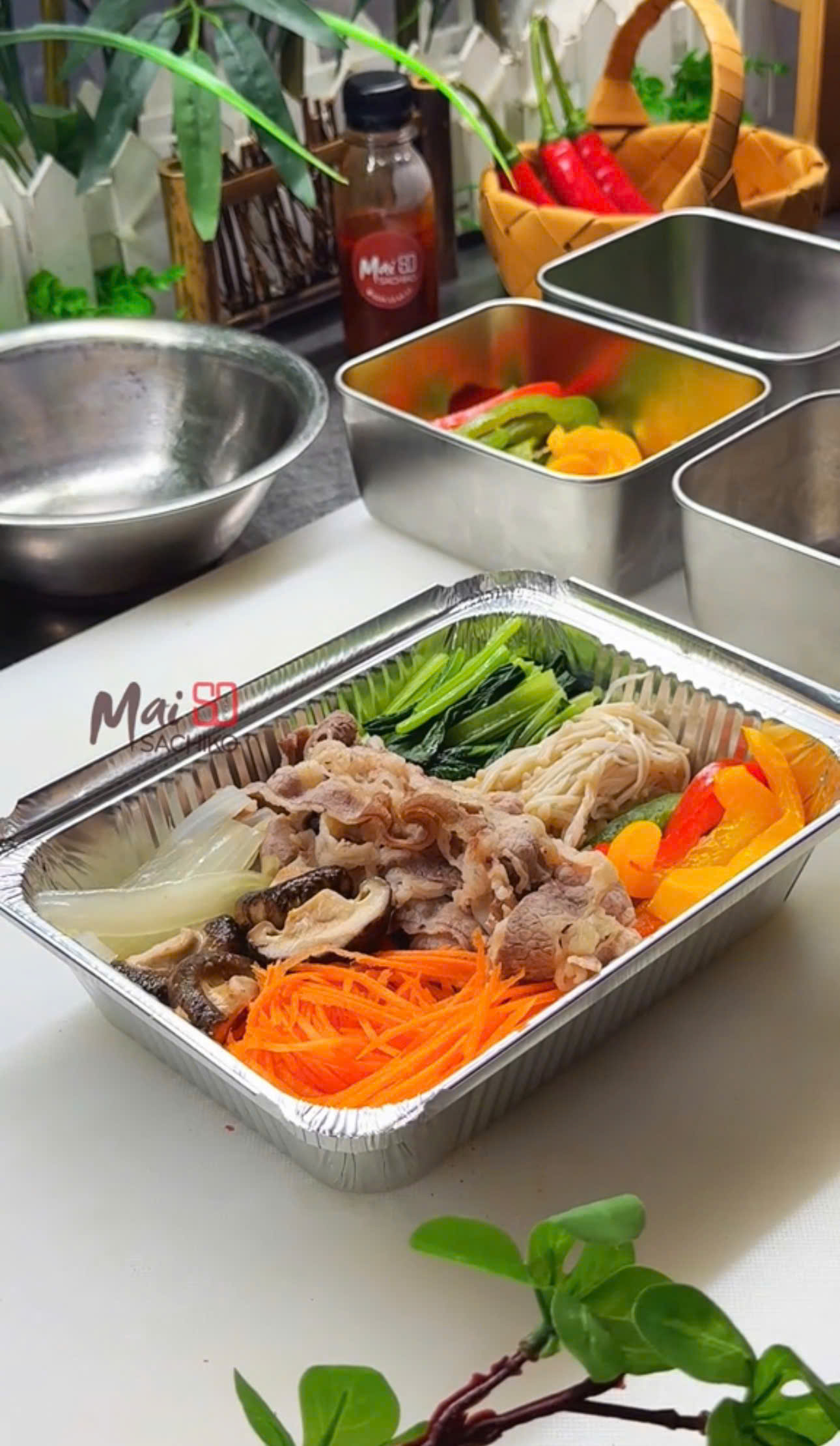 Hộp nhôm đựng mì trộn