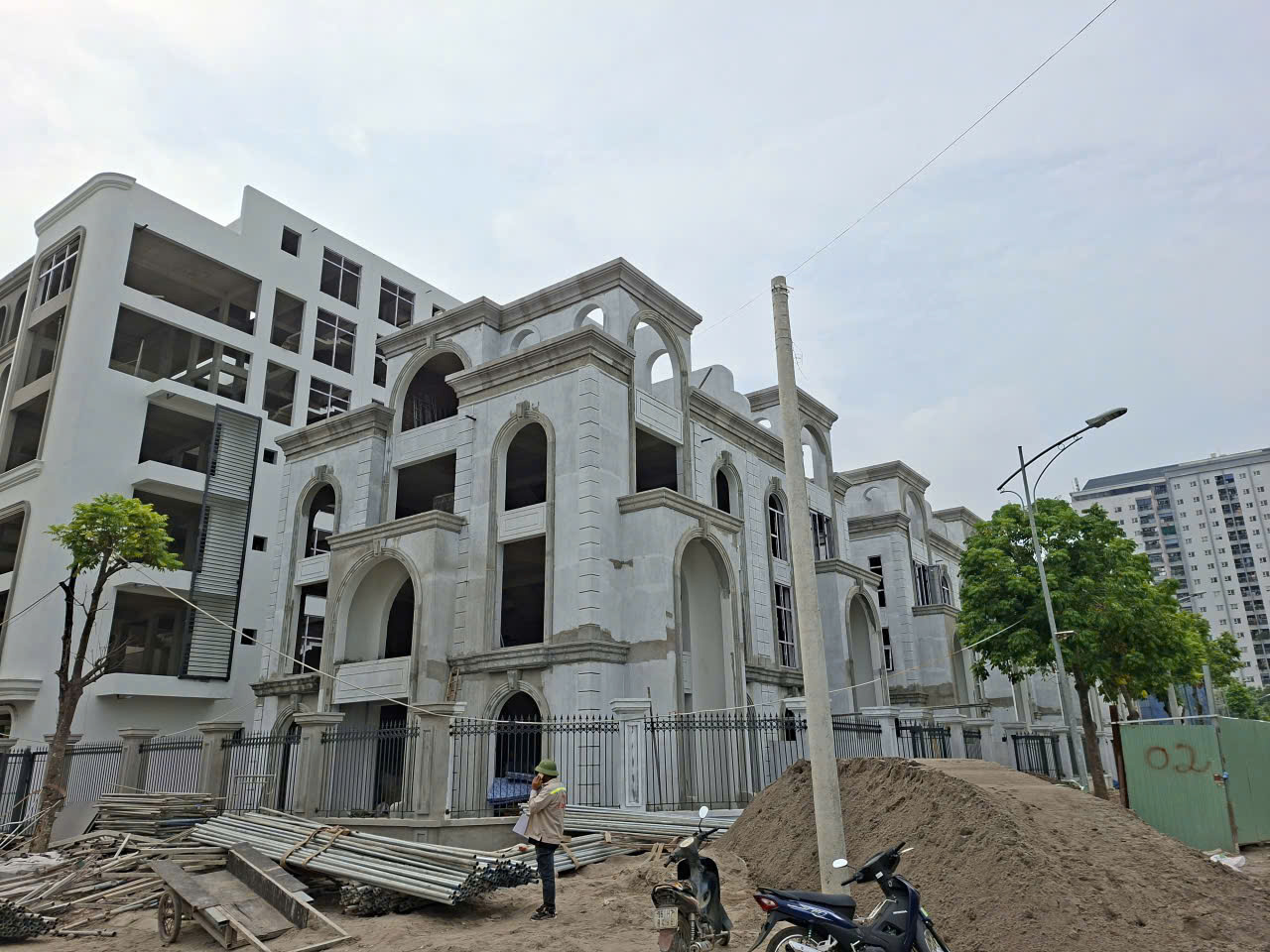 phào chỉ xốp 